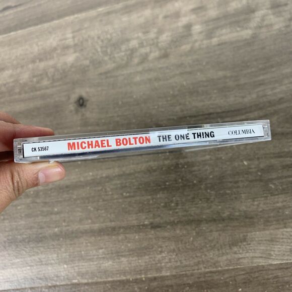 Michael Bolton The One Thing CD 1993 - Said I Loved You...But I Lied - Picture 3 of 8